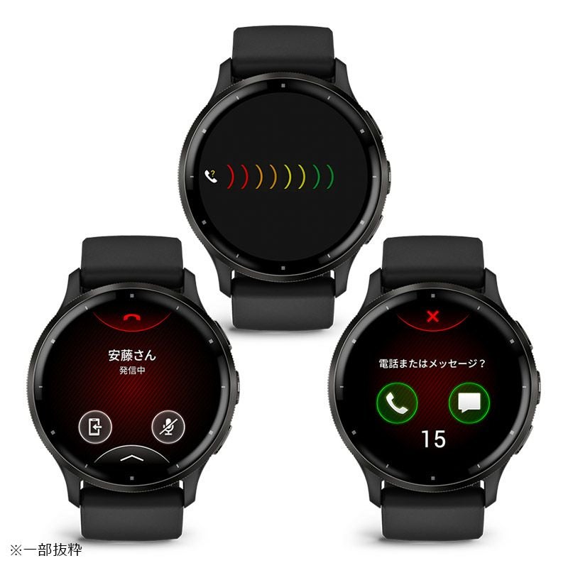GARMIN Venu 3 Black / Slate ガーミン ヴェニュー 3 ブラック 
