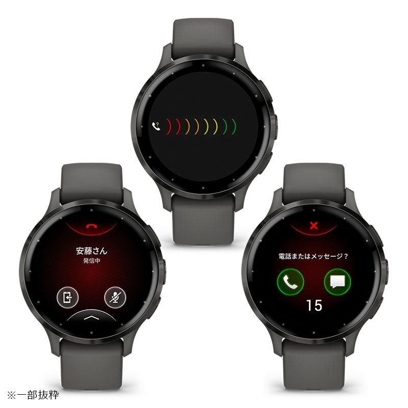 GARMIN Venu 3S Black Sesame / Slate ガーミン ヴェニュー 3S