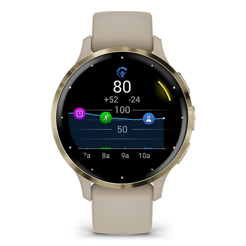 GARMIN Venu 3S French Gray / Cream Gold ガーミン ヴェニュー 3S