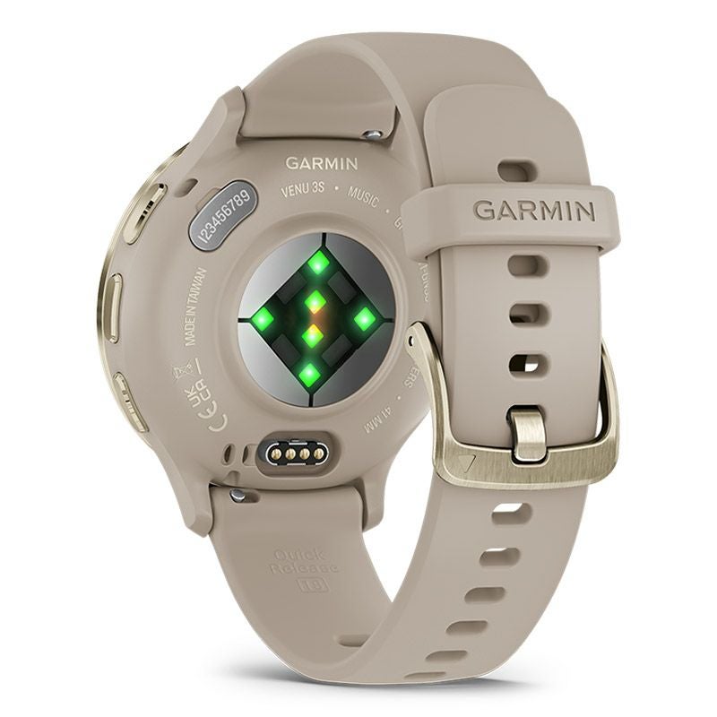 時計 GARMIN Venu 3S French Gray/Cream Gold GARMIN Venu 3S French Gray / Cream Gold ガーミン ヴェニュー 3S