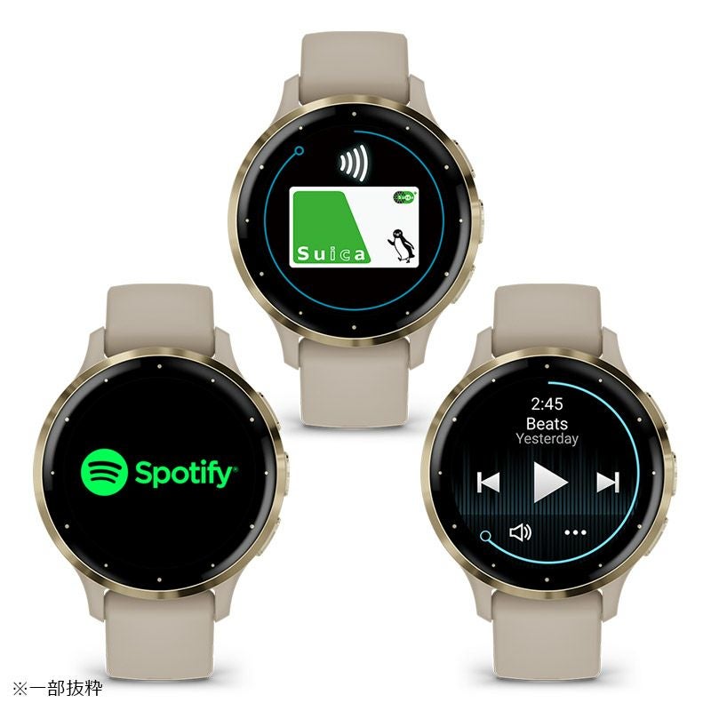 GARMIN Venu 3S French Gray / Cream Gold ガーミン ヴェニュー 3S