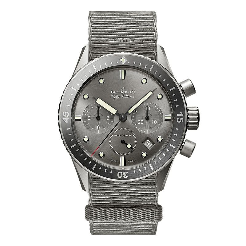 ブランパン フィフティ ファゾムス バチスカーフ フライバック クロノグラフ 5200-1210-NAGA