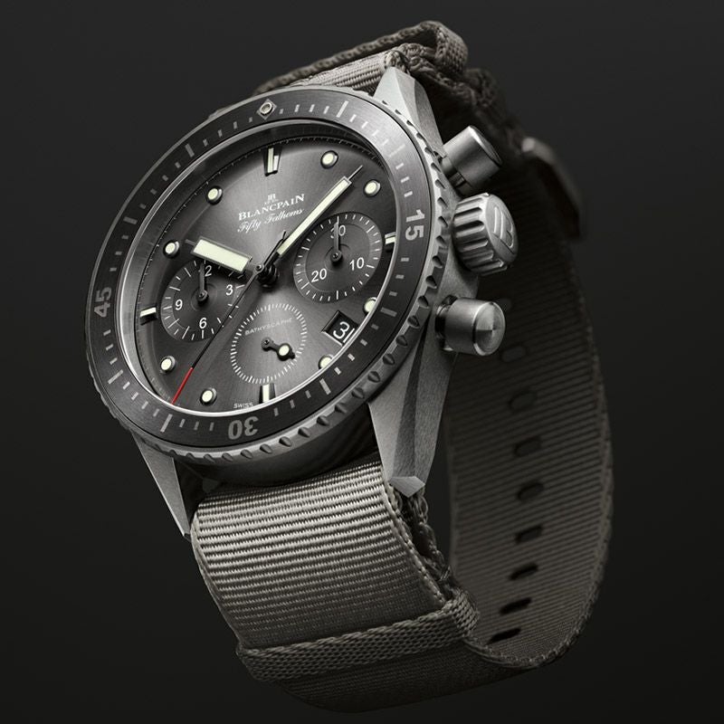 ブランパン フィフティ ファゾムス バチスカーフ フライバック クロノグラフ 5200-1210-NAGA