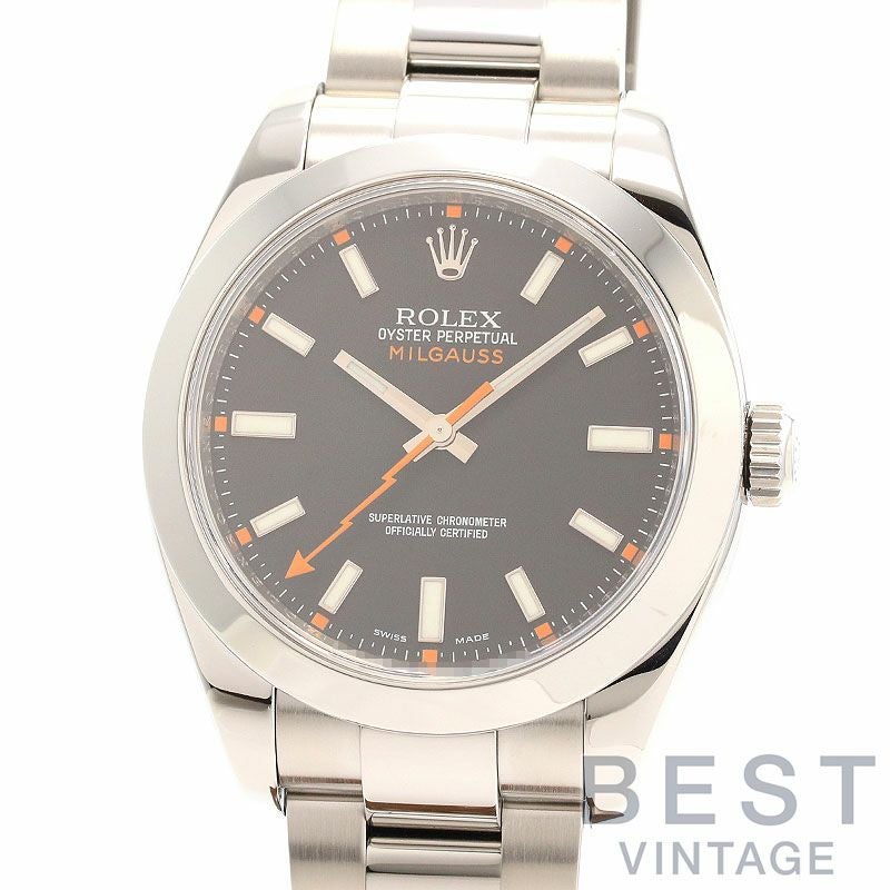 中古】ROLEX OYSTER PERPETUAL MILGAUSS ロレックス オイスター 