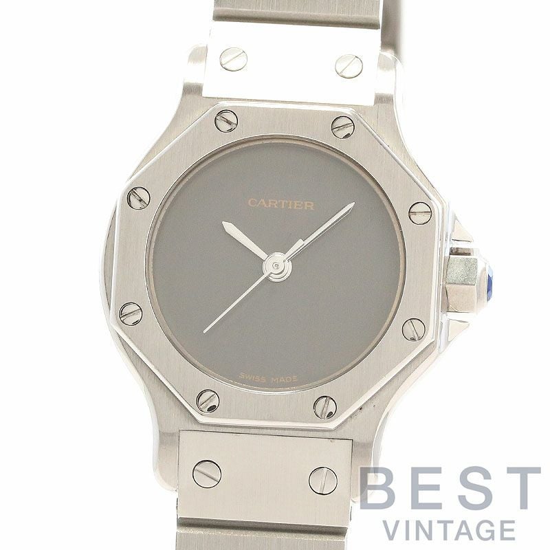 【中古】CARTIER SANTOS RONDE SMALL MODEL / SANTOS OCTAGON SMALL MODEL カルティエ サントスロンドSM / サントスオクタゴンSM 0906