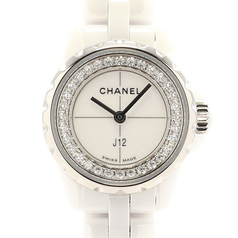 シャネル CHANEL J12 腕時計 時計 セラミック レディース ホワイト系 H5699 【中古】 CHANEL（シャネル） J12 H5699 ホワイトセラミック 33mm 新品