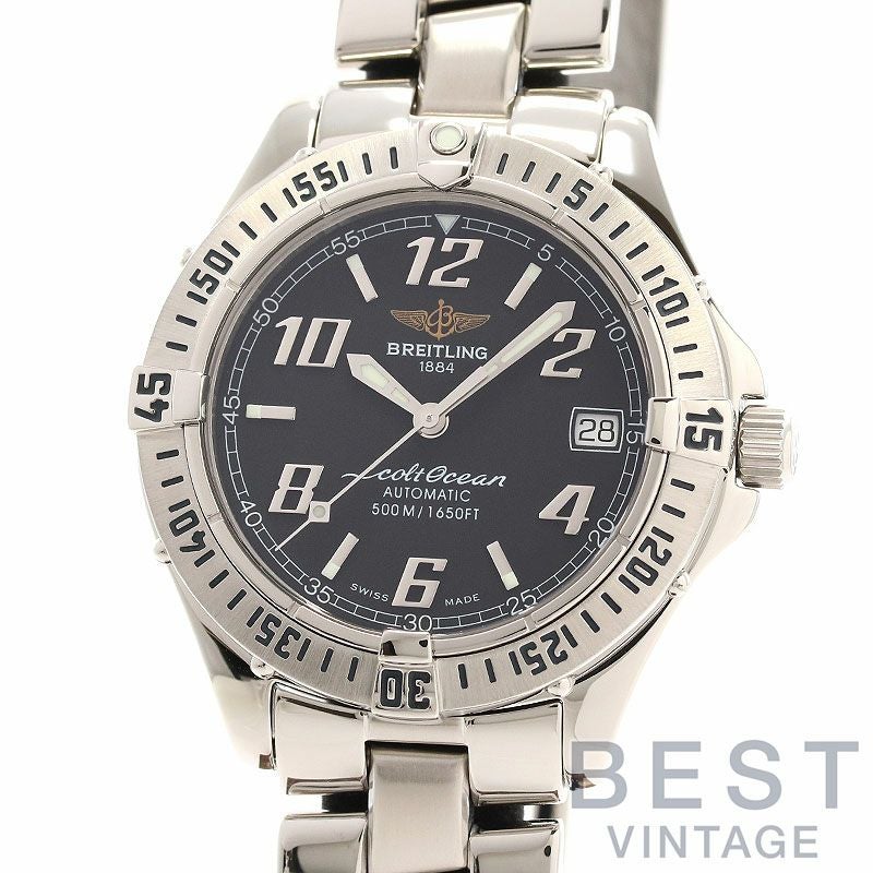 中古】BREITLING COLT OCEAN AUTO ブライトリング コルトオーシャン
