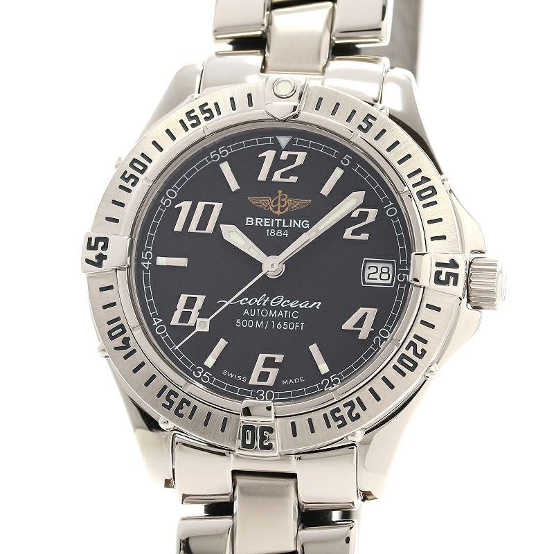 中古】BREITLING COLT OCEAN AUTO ブライトリング コルトオーシャン 