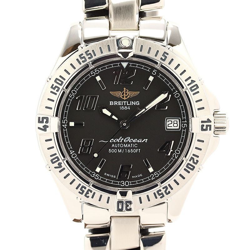 中古】BREITLING COLT OCEAN AUTO ブライトリング コルトオーシャン 