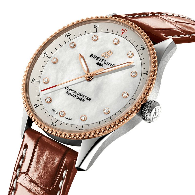 【新品】BREITLING ブライトリング ナビタイマー 32 U77320E61A1P1(U77320)【中古】 BREITLING - 【新品】BREITLING ブライトリング ナビタイマー 32