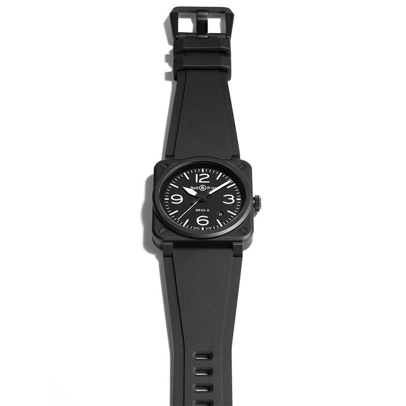 Bell ＆ Ross BR 03 BLACK MATTE ベル＆ロス BR 03 ブラックマット BR03A-BL-CE/SRB