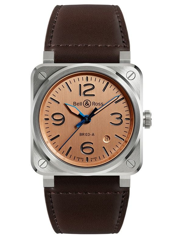 Bell ＆ Ross BR 03 Copper ベル＆ロス BR 03 コッパー BR03A-GB-ST/SCA
