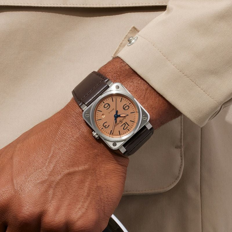 Bell ＆ Ross BR 03 Copper ベル＆ロス BR 03 コッパー BR03A-GB-ST