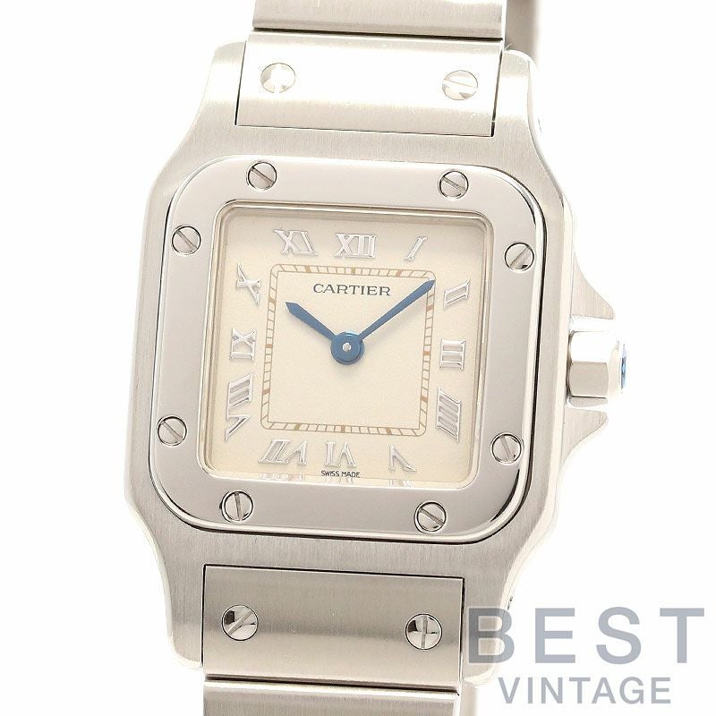 中古】CARTIER SANTOS GALBEE SMALL MODEL カルティエ サントスガルベ