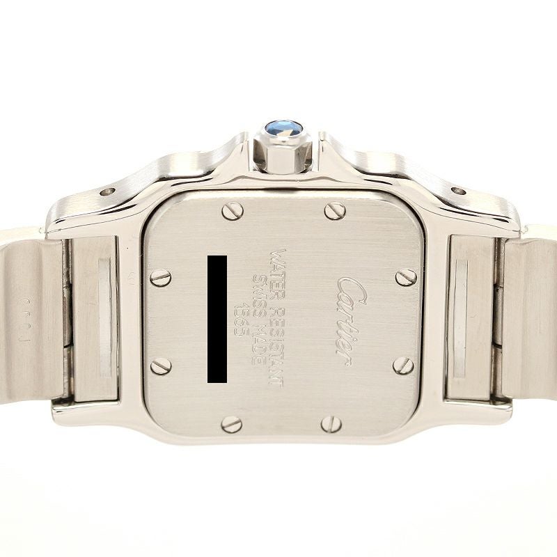 カルティエ サントスガルベ SM W20024D6 アイボリー レディース 腕時計 クォーツ 中古 銀蔵 中古】CARTIER SANTOS GALBEE SMALL MODEL カルティエ サントスガルベ