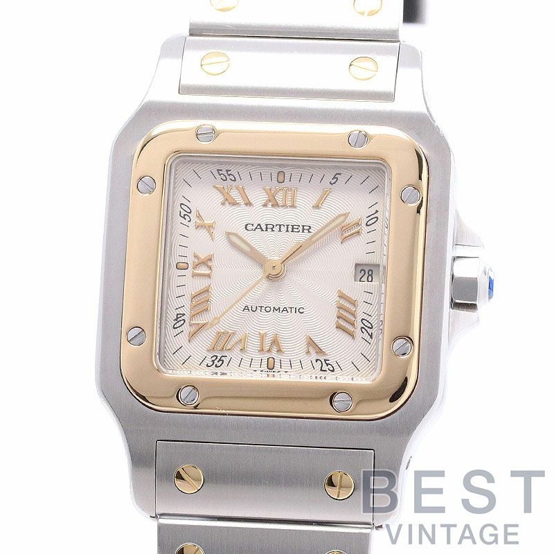 【中古】CARTIER SANTOS GALBEE LARGE MODEL 20TH ANNIVERSARY EDITION  カルティエ サントスガルベLM 20周年記念モデル W20041C4