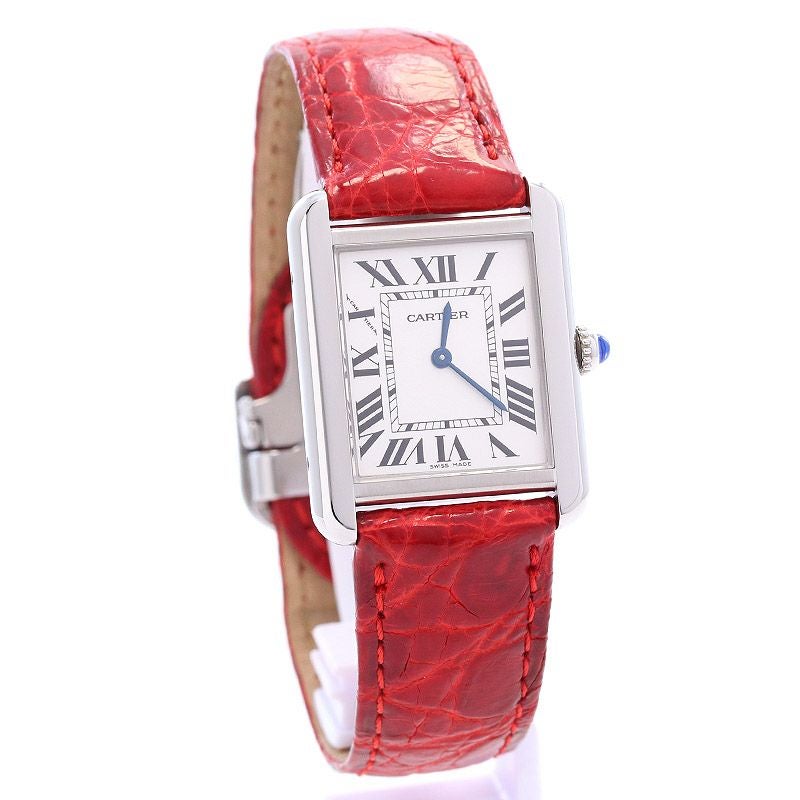 中古】CARTIER TANK SOLO SMALL MODEL カルティエ タンクソロSM