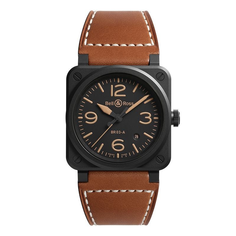 Bell ＆ Ross BR 03 HERITAGE ベル＆ロス BR 03 ヘリテージ BR03A-HER-CE/SCA