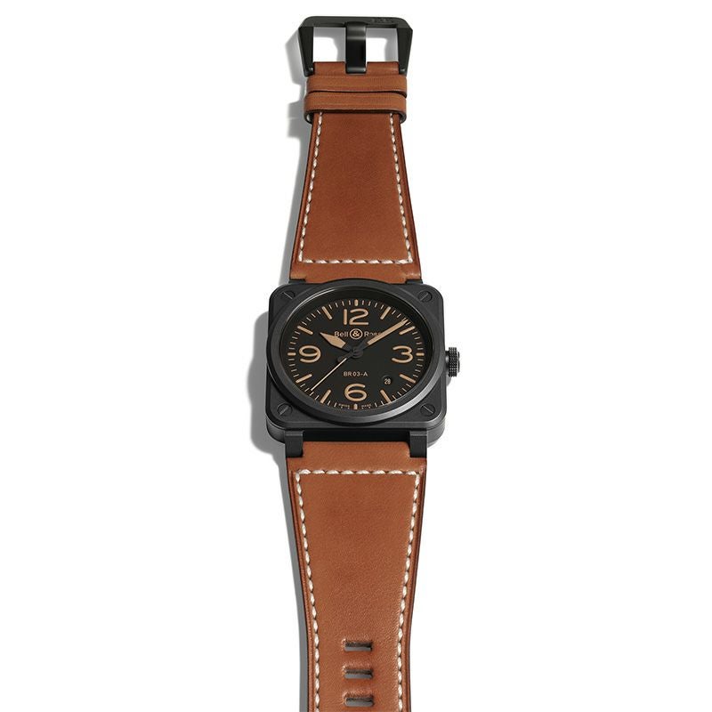 Bell ＆ Ross BR 03 HERITAGE ベル＆ロス BR 03 ヘリテージ BR03A-HER-CE/SCA