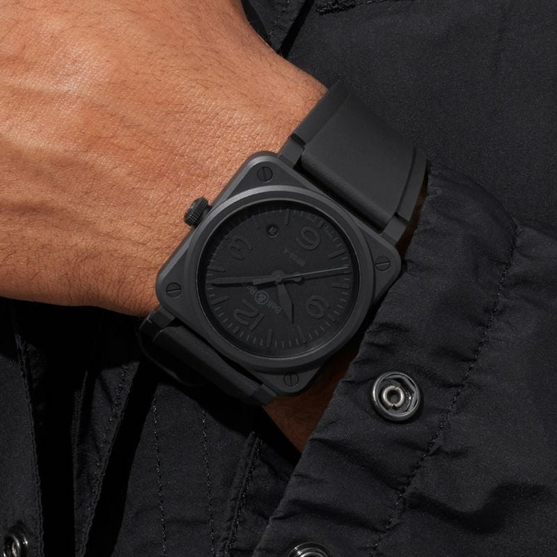 Bell ＆ Ross BR 03 PHANTOM ベル＆ロス BR 03 ファントム BR03A-PH-CE 