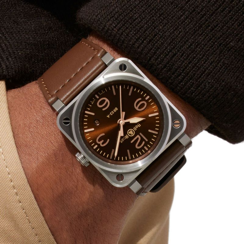 Bell ＆ Ross BR 03 GOLDEN HERITAGE ベル＆ロス BR 03 ゴールデン ヘリテージ BR03A-GH-ST/SCA