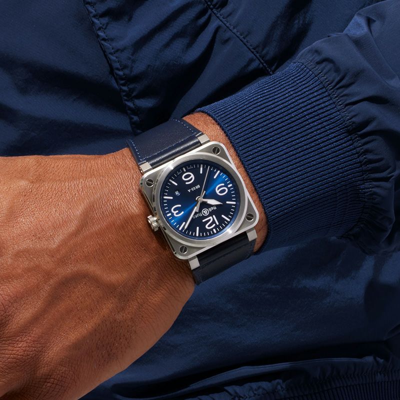 Bell ＆ Ross BR 03 BLUE STEEL ベル＆ロス BR 03 クロノ ブルー スティール BR03A-BLU-ST/SCA