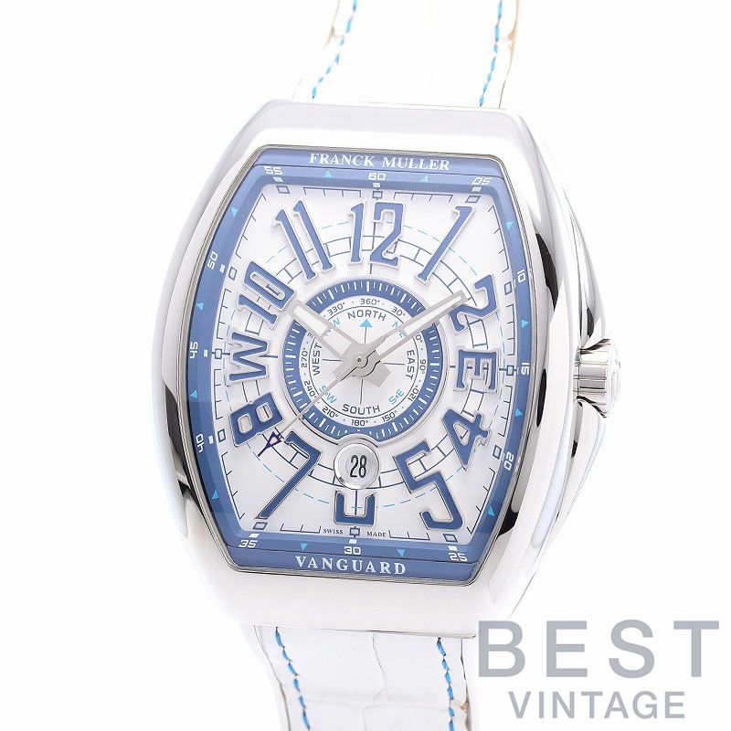 【中古】FRANCK MULLER VANGUARD MARINER フランク・ミュラー ヴァンガード マリナー V45SCDTYTMARACAC