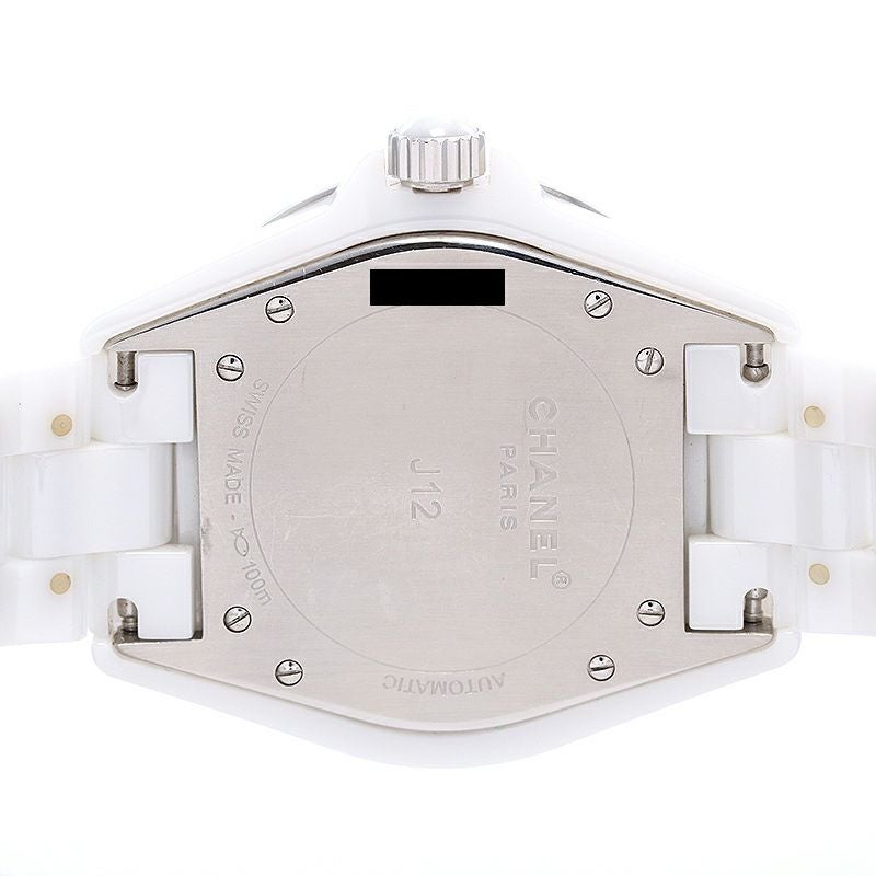 中古】CHANEL J12 WHITE CERAMIC AUTOMATIC 42MM シャネル J12