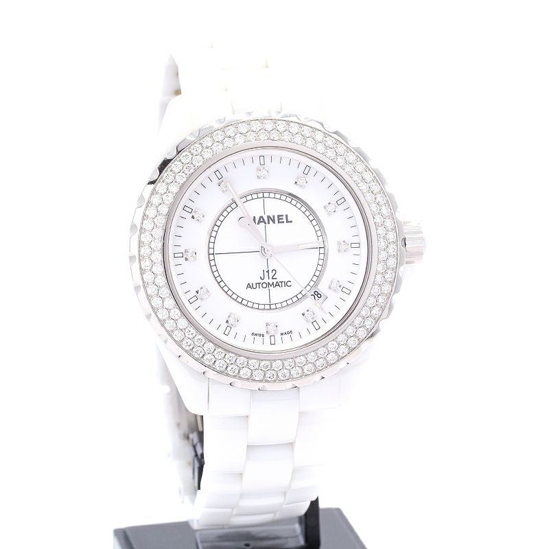 純正CHANEL（シャネル）時計J12 ホワイトセラミックコマ 中古】CHANEL J12 WHITE CERAMIC AUTOMATIC 42MM シャネル J12