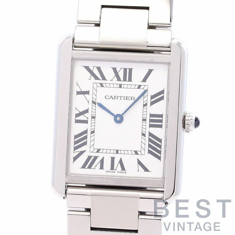 【中古】CARTIER TANK SOLO LARGE MODEL カルティエ タンクソロLM W5200014