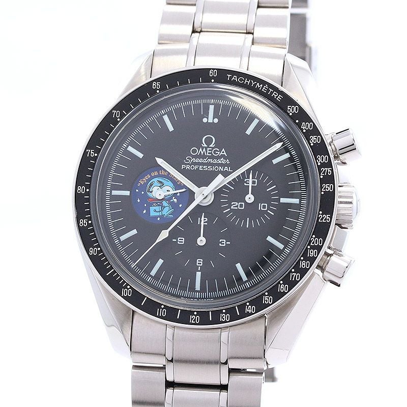 中古】OMEGA SPEEDMASTER PROFESSIONAL MOONWATCH SNOOPY AWARD オメガ