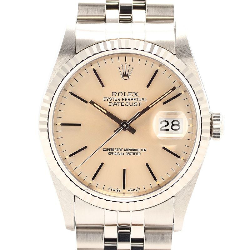 デイトジャスト OYSTER PERPETUAL 中古】ROLEX OYSTER PERPETUAL DATEJUST ロレックス オイスター