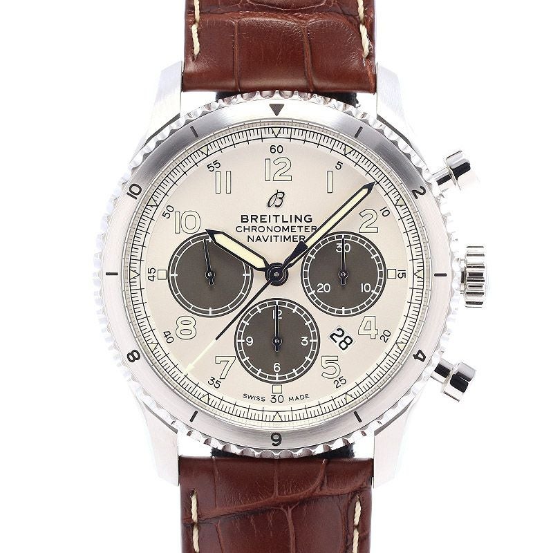【中古】BREITLING NAVITAIMER AVIATOR 8 B01 CHRONOGRAPH 1000 LIMITED ブライトリング ナビタイマー アビエーター8 B01クロノグラフ 1000本限定 AB01171A1G1P1 (A008G-1WAA)