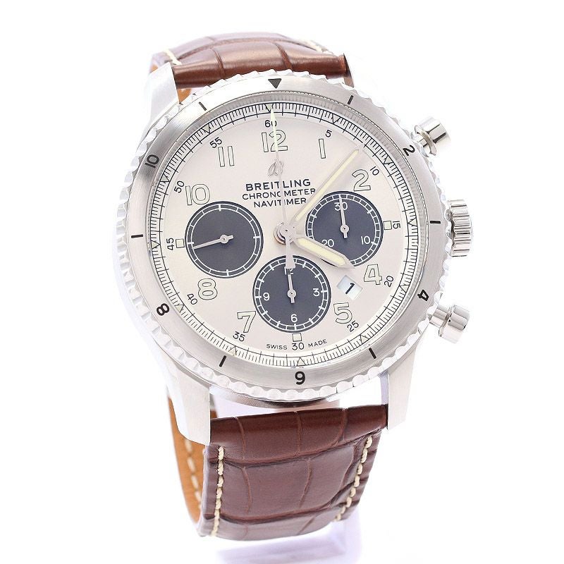 【中古】BREITLING NAVITAIMER AVIATOR 8 B01 CHRONOGRAPH 1000 LIMITED ブライトリング ナビタイマー アビエーター8 B01クロノグラフ 1000本限定 AB01171A1G1P1 (A008G-1WAA)