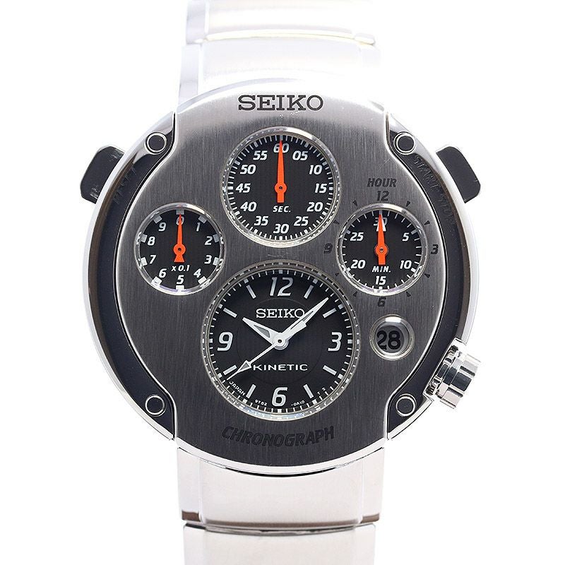 【中古】SEIKO KINETIC CHRONOGRAPH FIRST MODEL PARTENZA セイコー キネティッククロノグラフ ファーストモデル パルテンザ SBXZ001 (9T82-0A10)