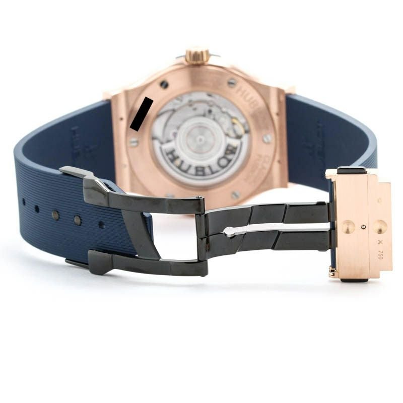 【中古】HUBLOT CLASSIC FUSION KING GOLD BLUE 42MM <br>ウブロ クラシックフュージョン キングゴールド ブルー 42MM <br>542.OX.7180.LR