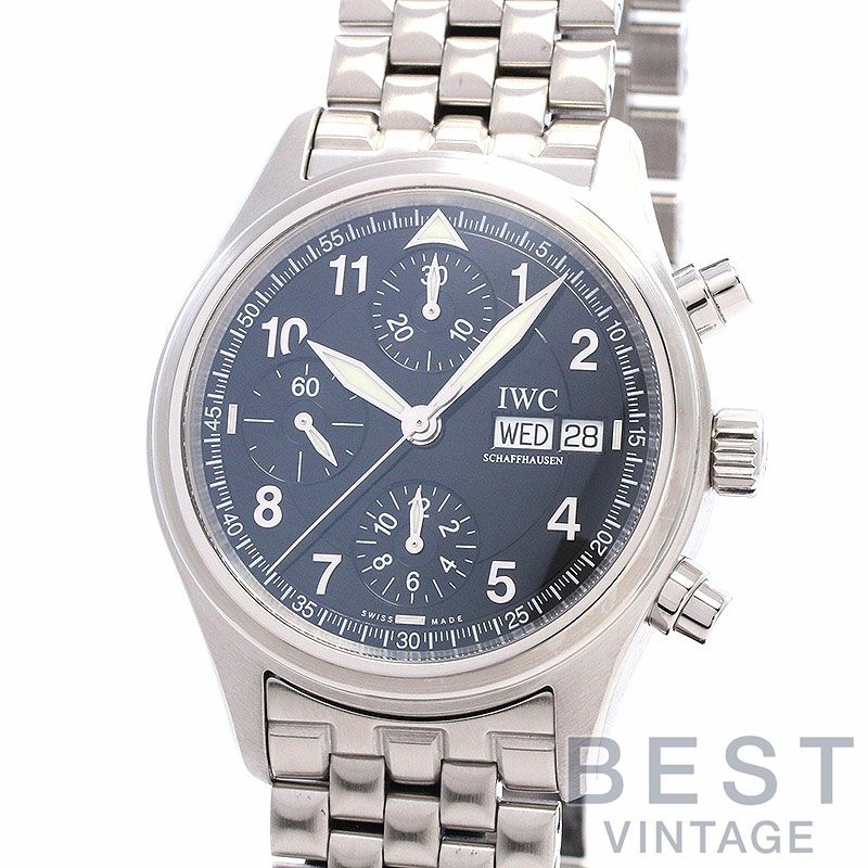 中古】IWC PILOT'S WATCH SPITFIRE CHRONOGRAPH アイ・ダブリュー