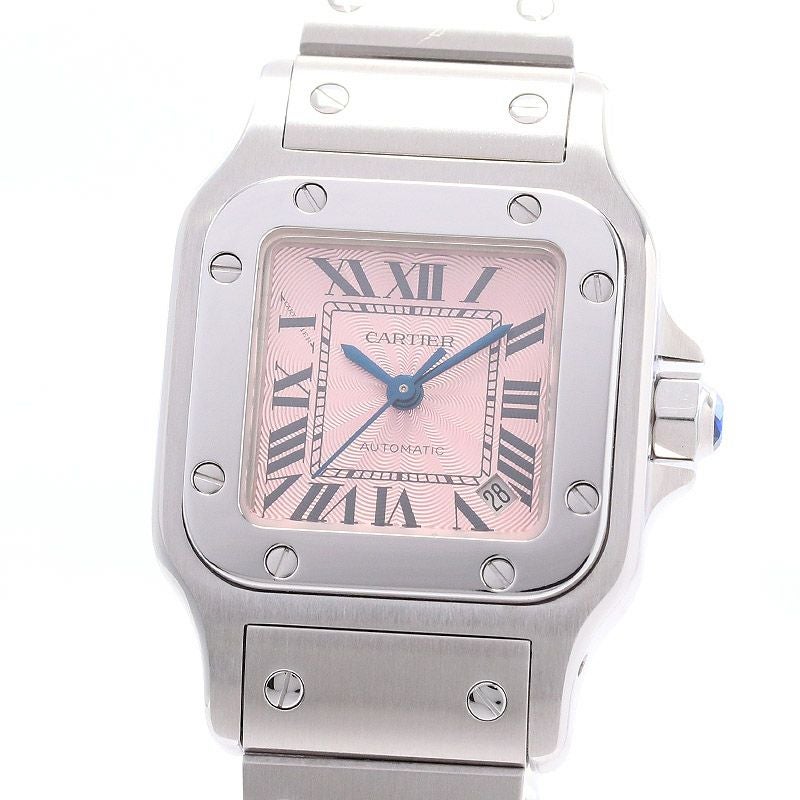 【中古】CARTIER SANTOS GALBEE SMALL MODEL ASIA LIMITED カルティエ サントスガルベ SM アジア限定 W20062D6