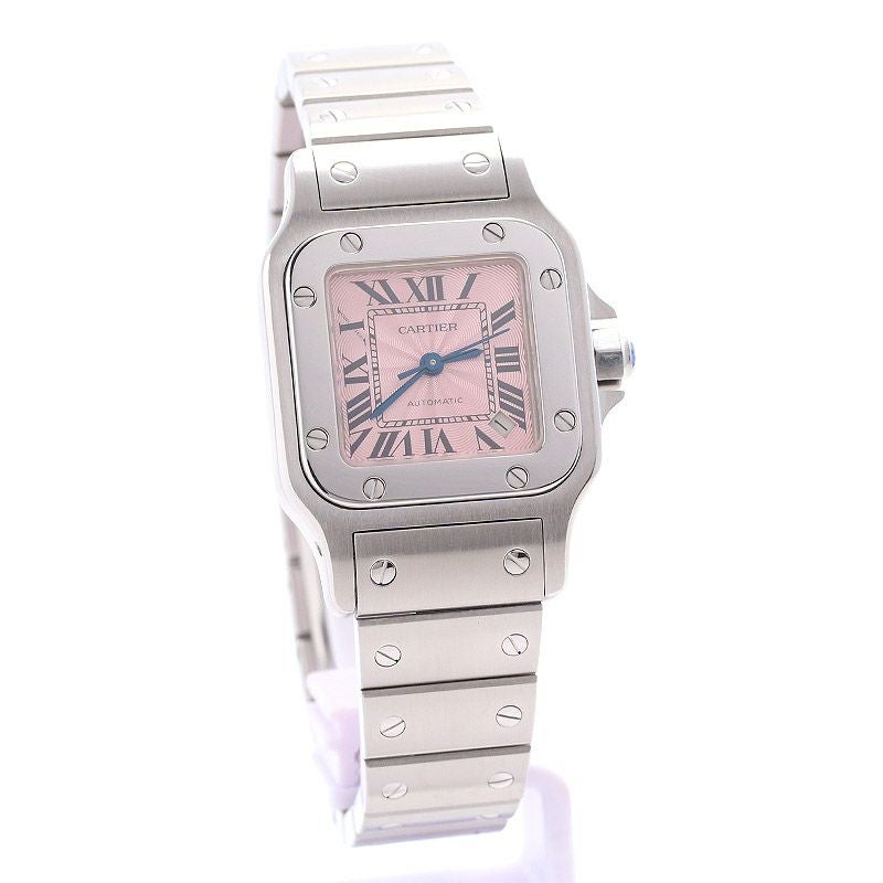 Cartier カルティエ/サントスガルベSM/自動巻き/W20054D6/982*****/SAランク/69【中古】 Cartier - Cartier カルティエ/サントスガルベSM/自動巻き/W20054D6