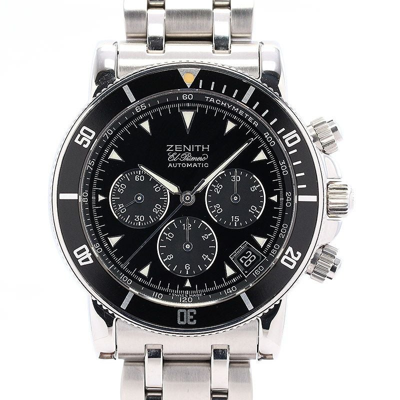 【中古】ZENITH RAINBOW CHRONOGRAPH ゼニス レインボー クロノグラフ 02.0471.400/21