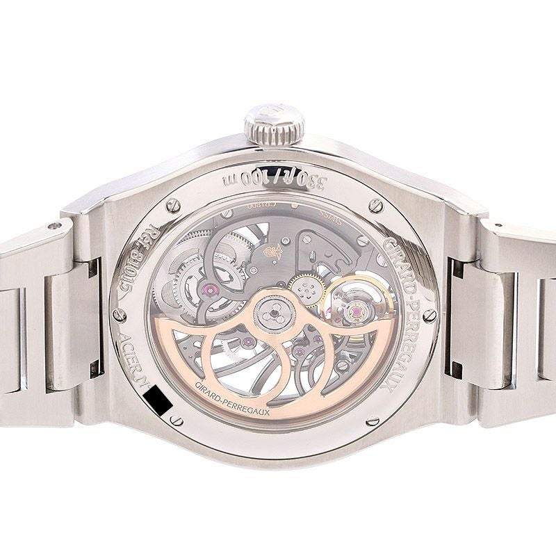 【中古】GIRARD-PERREGAUX LAUREATO SKELETON ジラール・ペルゴ ロレアート スケルトン 81015-11-001-11A