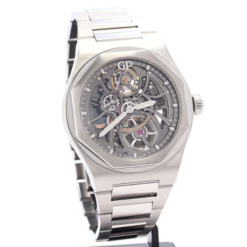 【中古】GIRARD-PERREGAUX LAUREATO SKELETON ジラール・ペルゴ ロレアート スケルトン 81015-11-001-11A