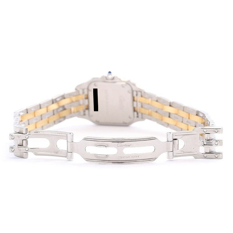 【中古】CARTIER PANTHERE SMALL MODEL 2ROW / PANTHERE FIGARO WATCH SMALL MODEL <br>カルティエ パンテールSM 2ロウ / パンテール クラシック & フィガロ SM 2ロウ <br>W25029B6