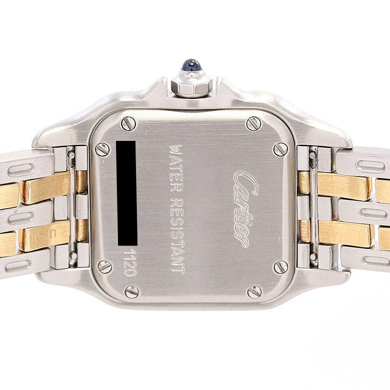 【中古】CARTIER PANTHERE SMALL MODEL 2ROW / PANTHERE FIGARO WATCH SMALL MODEL <br>カルティエ パンテールSM 2ロウ / パンテール クラシック & フィガロ SM 2ロウ <br>W25029B6