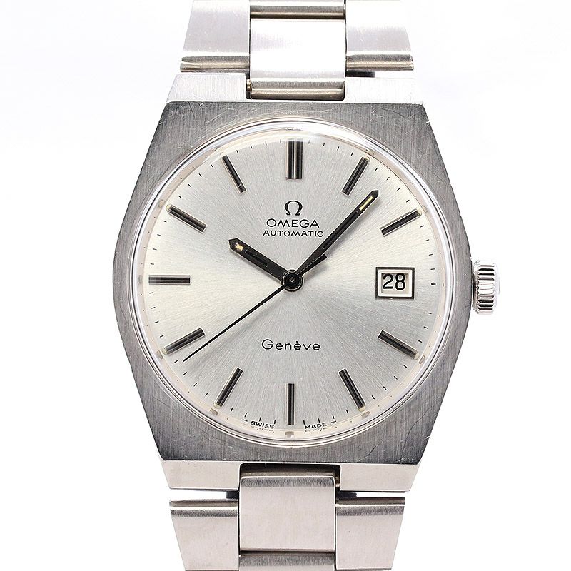 中古】OMEGA GENEVE DATE オメガ ジュネーブ デイト 166.099