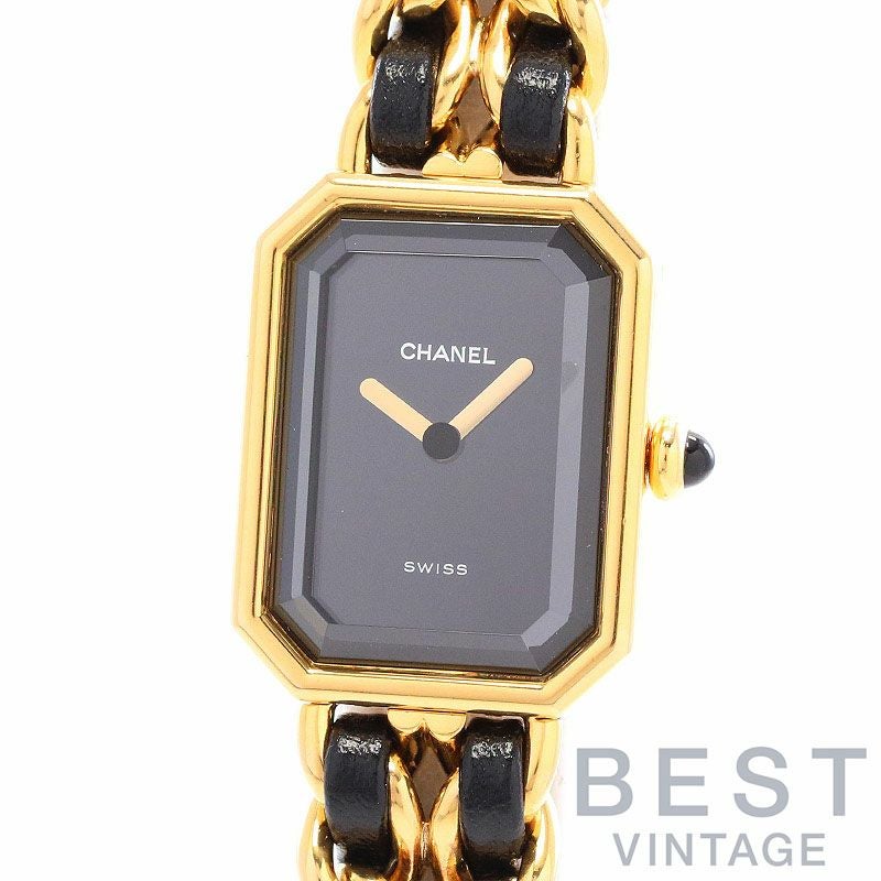 【中古】CHANEL PREMIERE MIDDLE SIZE <br>シャネル プルミエール Mサイズ <br>H0001