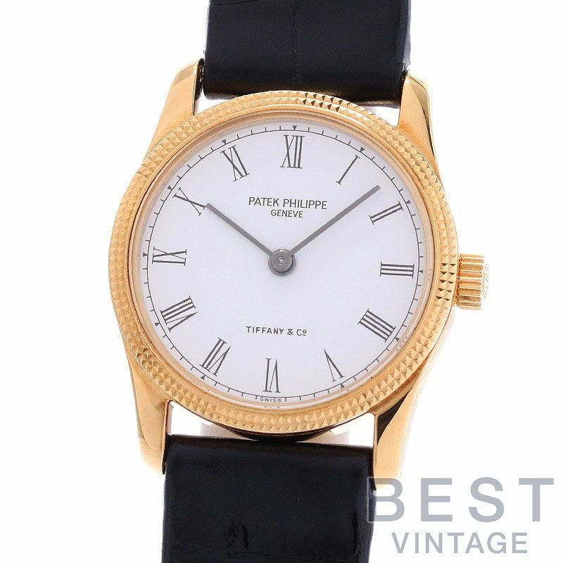 時計 パテック ティファニー ダブルネーム 中古 PATEK PHILIPPE CALATRAVA TIFFANY CO DOUBLE NAME パテック・フィリップ カラトラバ ティファニー ダブルネーム 3923J ヴィンテージブランド 時計・腕時計の通販サイト 正規・中古販売店