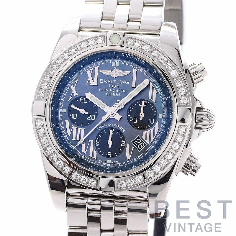 【中古】BREITLING CHRONOMAT 44 JAPAN LIMITED <br>ブライトリング クロノマット44 ジャパン リミテッドエディション 20本限定 <br>AB01114A/BG64/388A (S011B00PA)