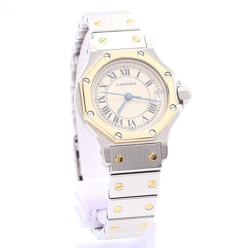 中古】CARTIER SANTOS RONDE SMALL MODEL / SANTOS OCTAGON SMALL