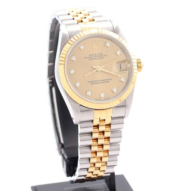 【中古】ROLEX OYSTER PERPETUAL DATE JUST <br>ロレックス オイスターパーペチュアル デイトジャスト <br>68273G